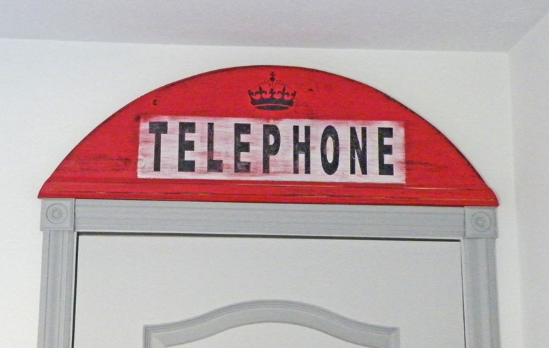 London Calling Wall Art Retro Decor Etsy