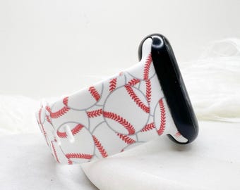 Baseball Watch Band compatible with Apple Watch Fitbit Samsung