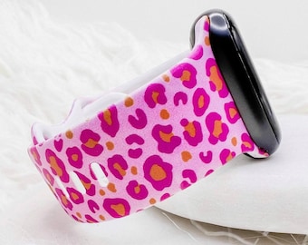 Cinturino Leopard compatibile con Apple Watch, Fitbit, Samsung e Garmin.