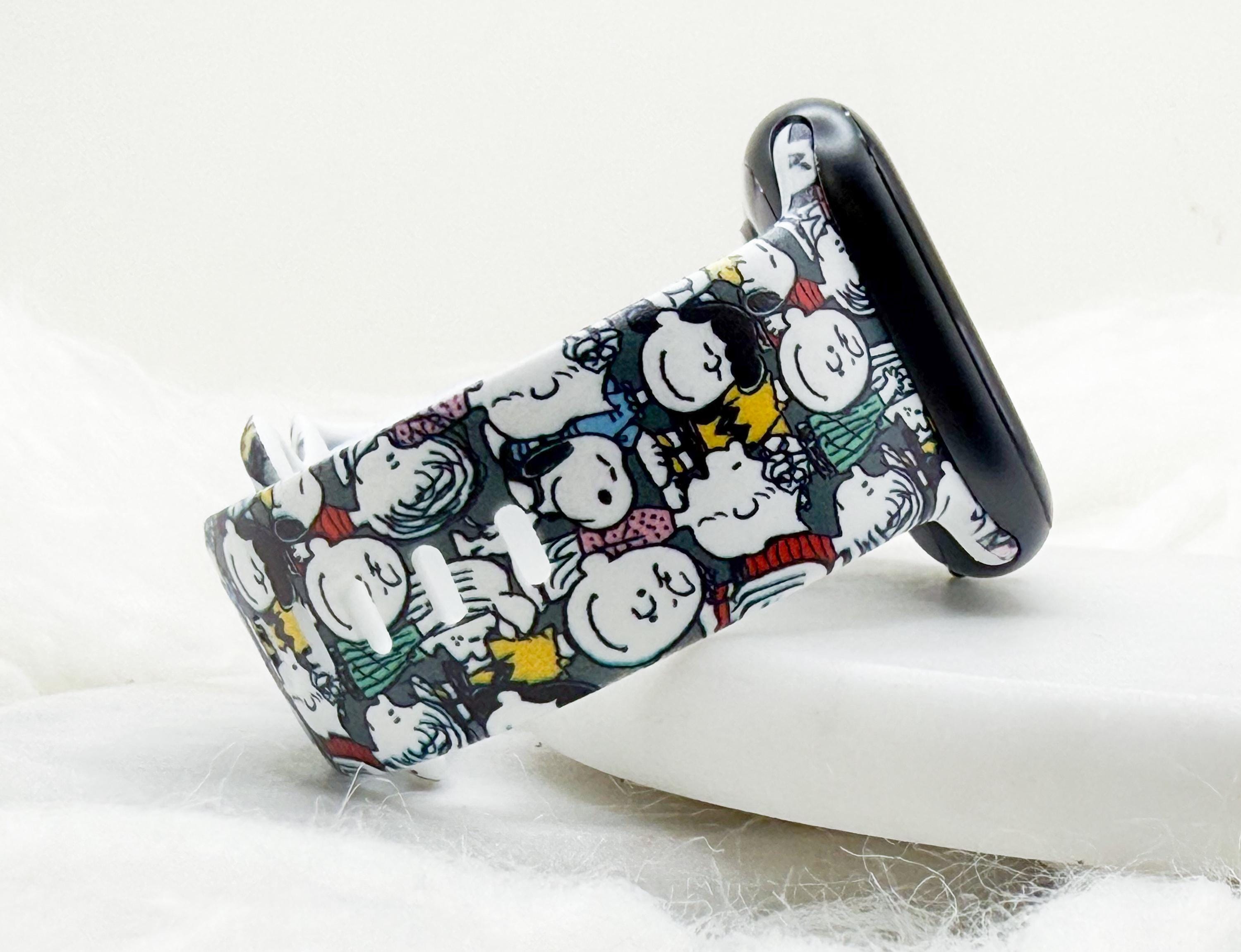 Vintage Lucy From Peanuts Mechanical Wrist Watch Leather Hobo Band Not Running File:Vintage Lucy Peanuts Character Watch, Mechanical Wind  main image 2