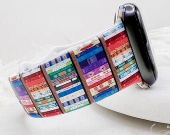 Book Lover Watch Band compatible with Apple Watch Fitbit Samsung