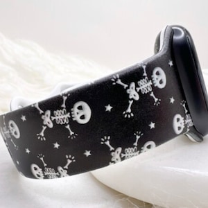 Skeleton Watch Band compatible with Apple Watch Fitbit Samsung