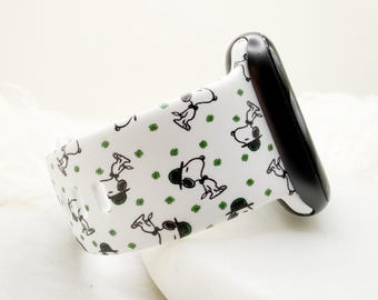 Shamrock Dog Watch Band compatible with Apple Watch Fitbit Samsung