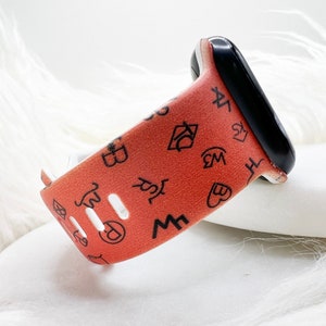 Cow Branding Watch Band compatible with Apple Watch Fitbit Samsung