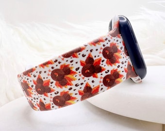 Thanksgiving Turkije-muishorlogeband compatibel met Apple Watch Fitbit Samsung