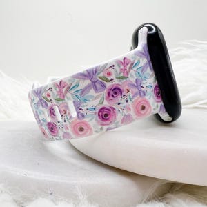 Dainty Spring Flowers Watch Band compatible with Apple Watch Fitbit Samsung