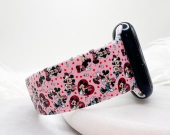 Mouse Love Watch Band compatible with Apple Watch Fitbit Samsung