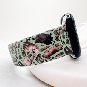 Pig Watch Band compatible with Apple Watch Fitbit Samsung
