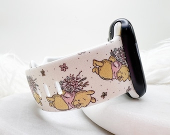 Yellow Bear Watch Band compatible with Apple Watch Fitbit Samsung Garmin