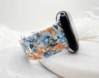Kids TV Show Watch Band compatible with Apple Watch Fitbit Samsung Garmin