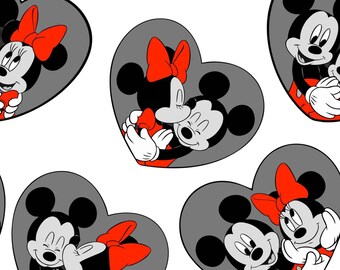 Cinturino Mouse Love Favorites compatibile con Apple Watch Fitbit Samsung