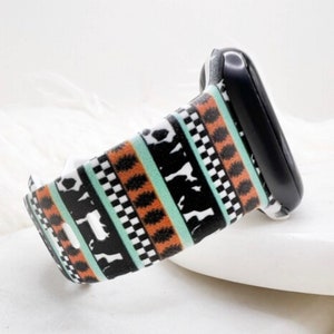 Western Serape Watch Band compatible with Apple Watch Fitbit Samsung