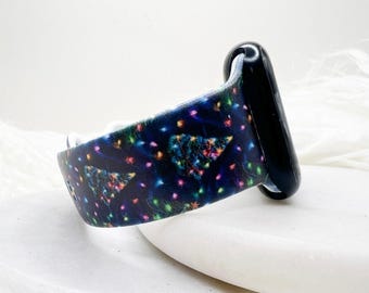 Christmas Tree Watch Band compatible with Apple Watch Fitbit Samsung