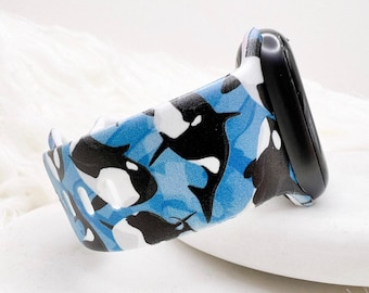 Correa Orca compatible con Apple Watch, Fitbit, Samsung y Garmin.