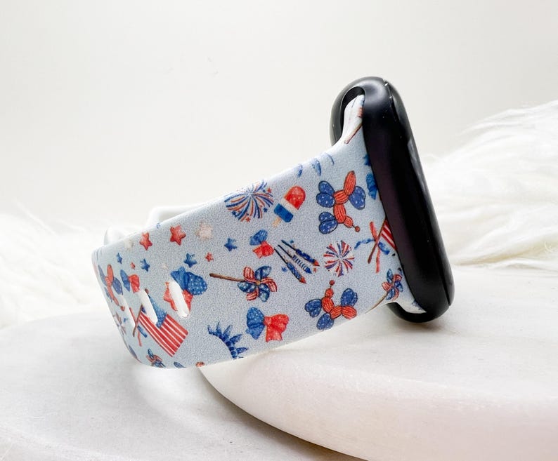 Patriotic Favorites Watch Band compatible with Apple Watch Fitbit Samsung Garmin image 1