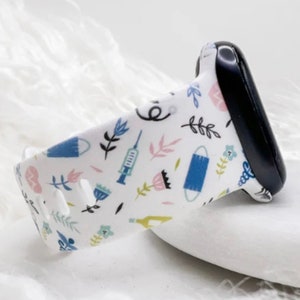 Dainty Doctor Nurse Watch Band compatible with Apple Watch Fitbit Samsung