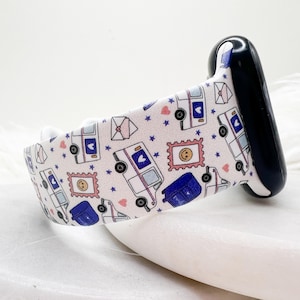 Correa de reloj de oficina de correos compatible con Apple Watch, Fitbit y Samsung.