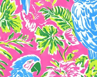 Correa de reloj con diseño de loros inspirados en Lilly compatible con Apple Watch, Fitbit y Samsung.