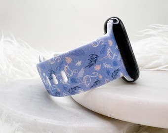 Flamingo Watch Band compatible with Apple Watch Fitbit Samsung