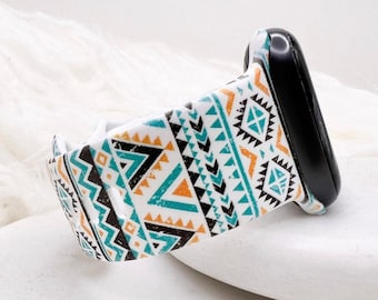 Aztec Watch Band compatible with Apple Watch Fitbit Samsung Garmin