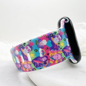 Horrorfilm-personagehorlogeband compatibel met Apple Watch Fitbit Samsung