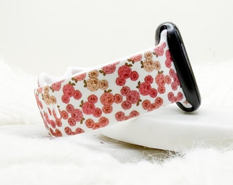 Mouse RosesWatch Band compatible with Apple Watch Fitbit Samsung