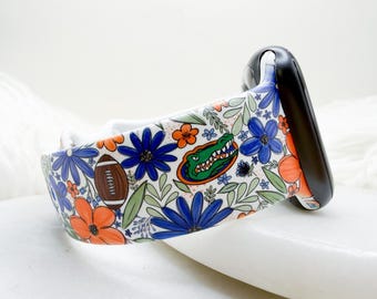 Florida Football horlogebandje compatibel met Apple Watch, Fitbit en Samsung.
