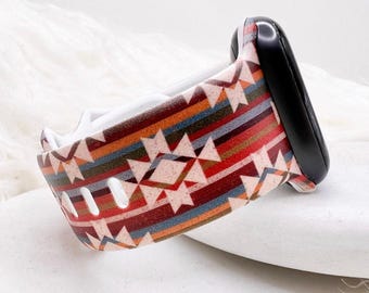 Aztec Watch Band compatible with Apple Watch Fitbit Samsung