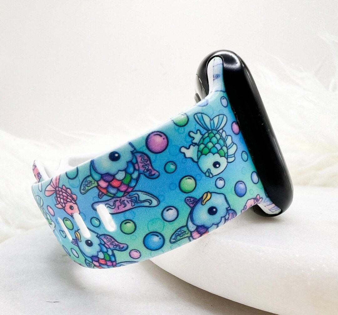 Fish Watch Strap Colorful Fish Watch Band Compatible With Apple Watch Fitbit Samsung - Etsy
