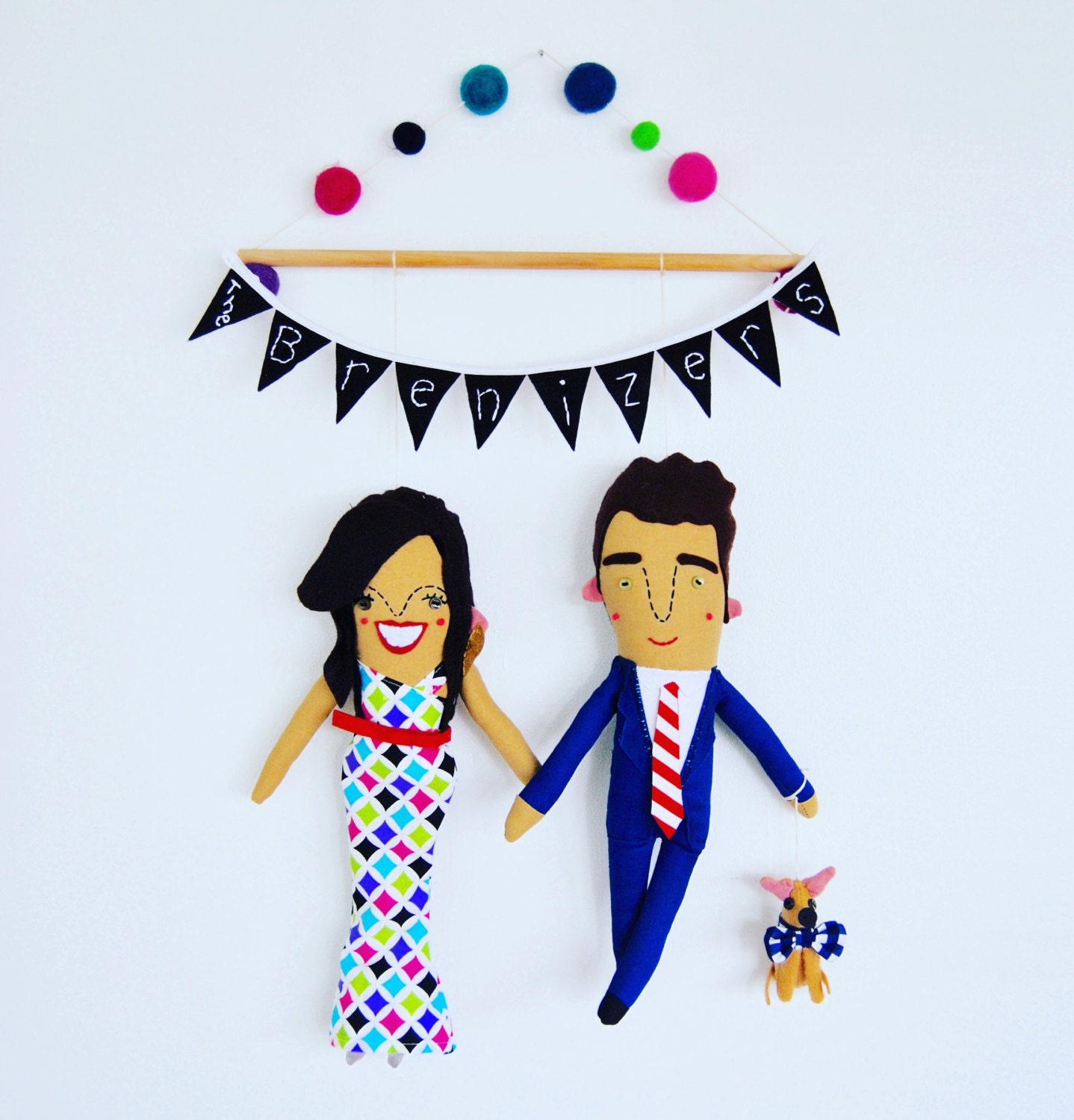 A Couple's Personalized Wall Hanging Etsy