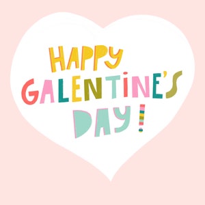 Imprimible Galentine's // Serie 2 // Para todas tus amigas imagen 10