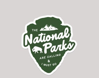 National Parks | Adventure | Explore | NPS | Nature vinyl sticker