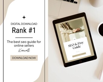 Guía SEO de Etsy: Manual para vendedores con el mejor posicionamiento (descarga digital)
