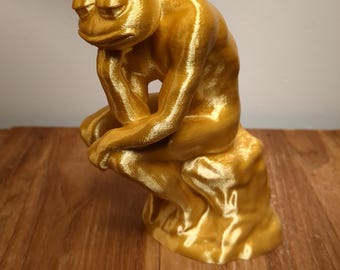 PEPE THE THINKER 3D Printed