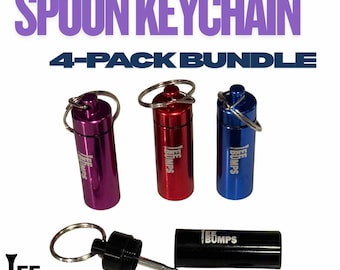 Spoon Keychain Bundle (4-pack)