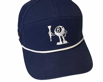 Eight Ball Tee Bump Hat - Navy