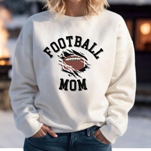Football mom sweatshirt, Womans football sweatshirt, Football sweatshirt, Womans football jersey, Womans football sweater, Football shirts,