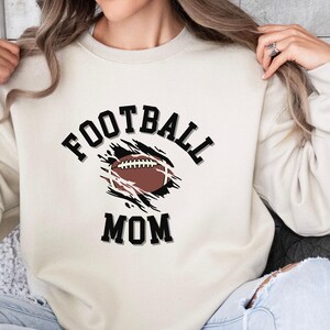 Football mom sweatshirt, Womans football sweatshirt, Football sweatshirt, Womans football jersey, Womans football sweater, Football shirts,