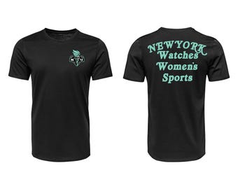 New York Watches Women's Sports T-Shirt- NY Liberty