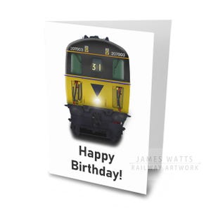Tarjeta de felicitación personalizada de Thumper, clase 207, cumpleaños y Navidad