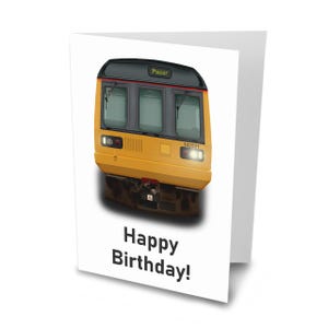 Carte d'anniversaire personnalisée Class 142 Pacer, Noël, fête des pères