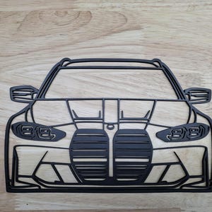 Wandecoratie BMW m3 pack omlijning snij laserbestand .svg bmw, m3, car, pack