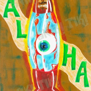 Tiki Art Original Prints - Choose Design