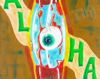 Tiki Art Originaldrucke - Design auswählen