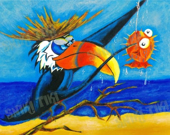 Tiki Art Originaldrucke - Design auswählen