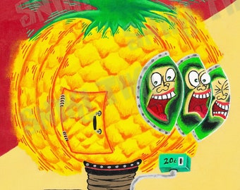 Tiki Art Originaldrucke - Design auswählen