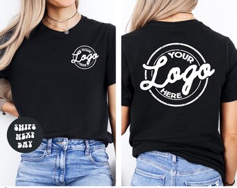 Custom Logo Shirt Personalized Company Shirt Business Logo Shirt Company Logo Sweatshirt Employees Shirt With Logo Custom Brand Logo Shirts