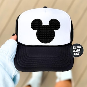 Disney Trucker Hat Mickey Mouse Hat Matching Disney Trip Hats Disney Family Trip Mickey Hat Men Trucker Hat Disney Baseball Hat Matching Hat