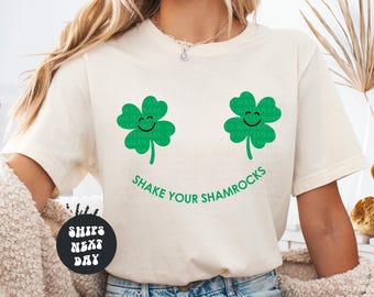 Funny St Patricks Day Shirt Shake Your Shamrocks Sweatshirt Funny St Patricks Shirt Womens St Patrick Matching Shirt St Patricks Sweatshirt