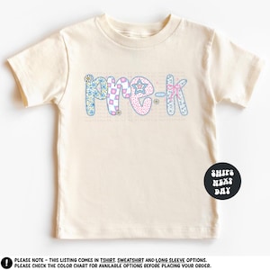PRE-K Shirt Back To School Shirt For Girls Happy First Day of School Shirt Kids Pre-K Back to School Shirts Teacher Back To School Shirt